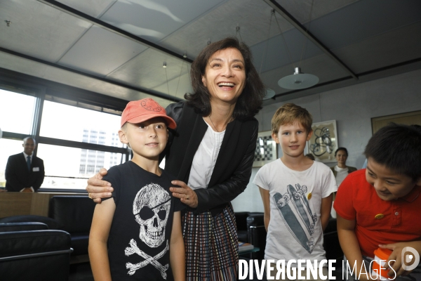 Delphine Gény-Stephann aux Journées du patrimoine à Bercy