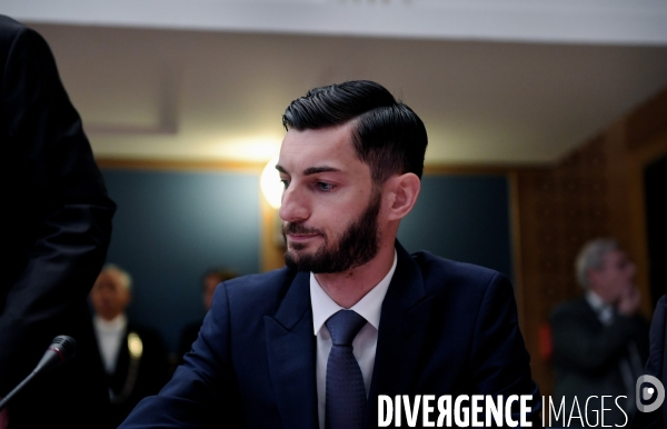 Audition de maxence creusat commissaire de police