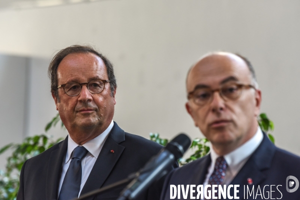 François Hollande à Cherbourg