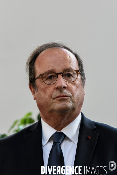 François Hollande à Cherbourg