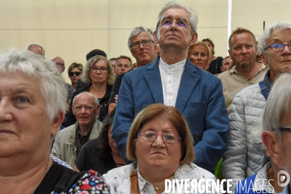 François Hollande à Cherbourg