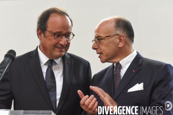 François Hollande à Cherbourg