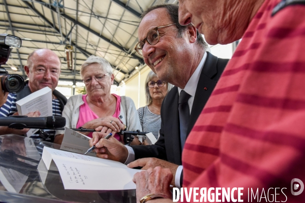 François Hollande à Cherbourg