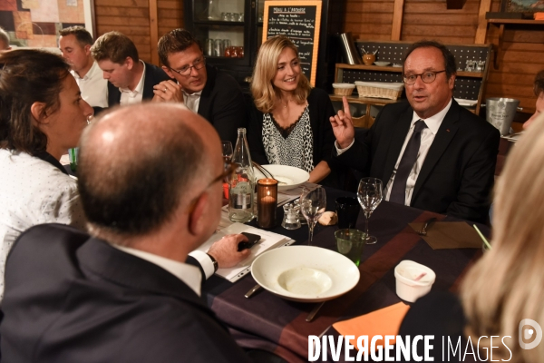 François Hollande à Cherbourg