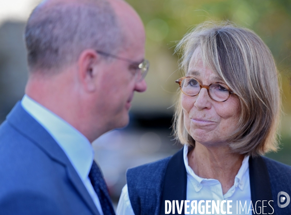 Françoise NYSSEN avec Jean Michel BLANQUER