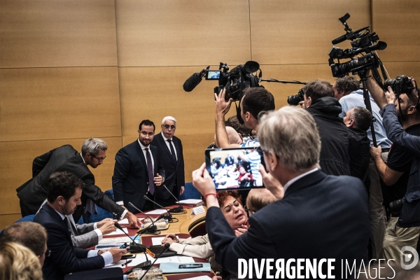 Audition d Alexandre Benalla au Sénat.