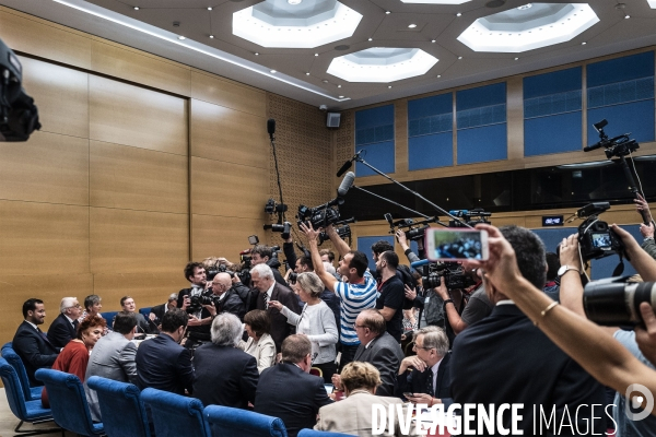 Audition d Alexandre Benalla au Sénat.