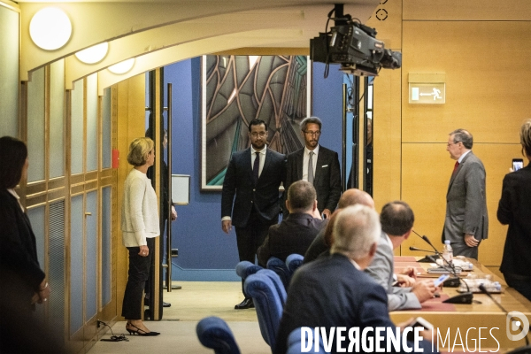 Audition d Alexandre Benalla au Sénat.