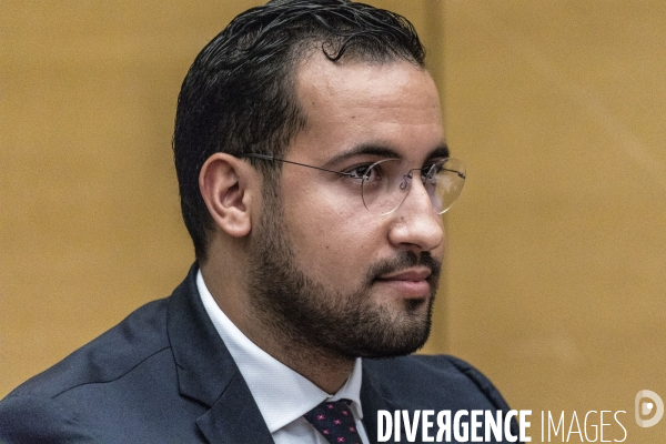 Audition d Alexandre Benalla au Sénat.