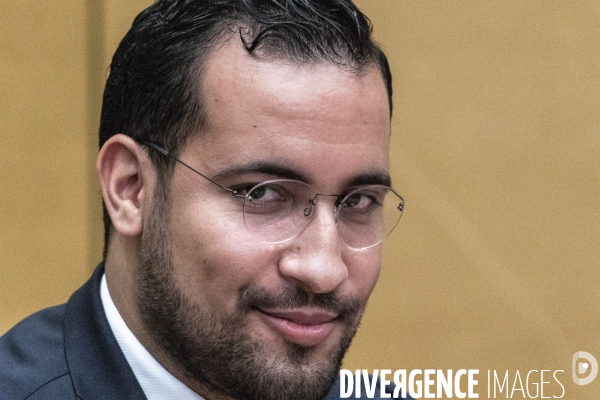 Audition d Alexandre Benalla au Sénat.