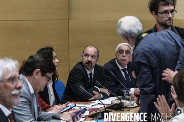 Audition d Alexandre Benalla au Sénat.