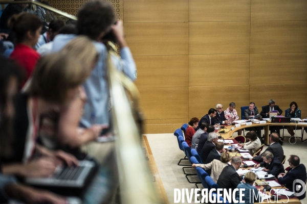 Audition d Alexandre Benalla au Sénat.