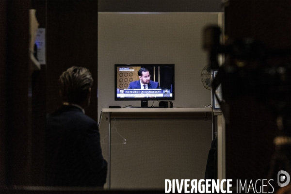 Audition d Alexandre Benalla au Sénat.