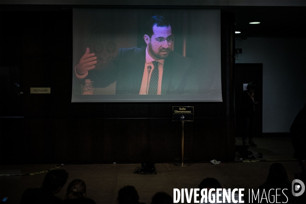 Audition d Alexandre Benalla au Sénat.