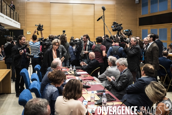 Audition d Alexandre Benalla au Sénat.