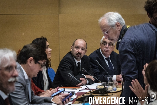 Audition d Alexandre Benalla au Sénat.