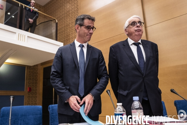 Audition d Alexandre Benalla au Sénat.