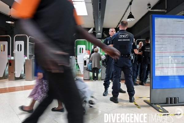 Agents de la sûreté ferroviaire