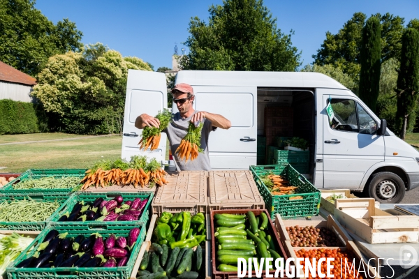 Marché de producteurs provencaux