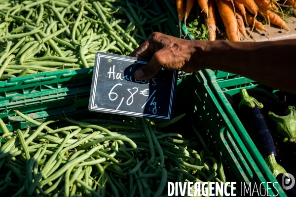 Marché de producteurs provencaux