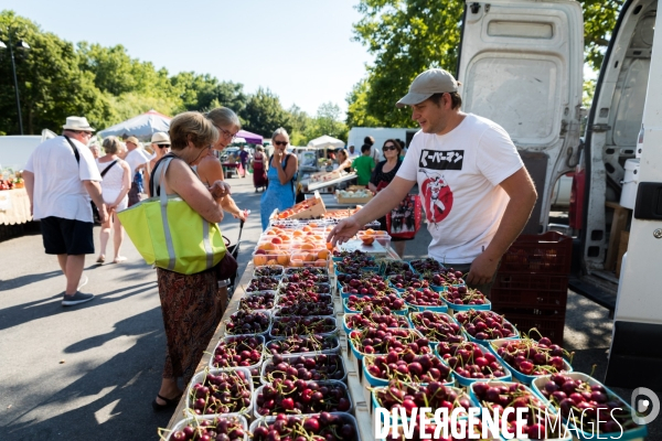 Marché de producteurs provencaux