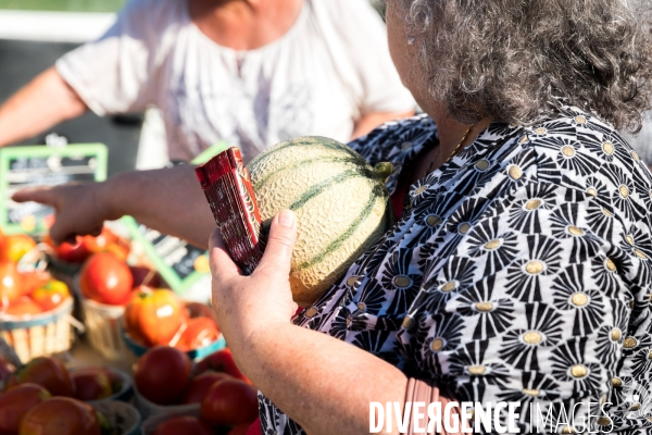Marché de producteurs provencaux
