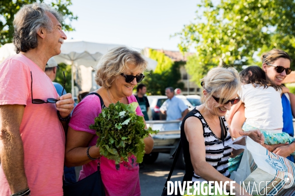 Marché de producteurs provencaux