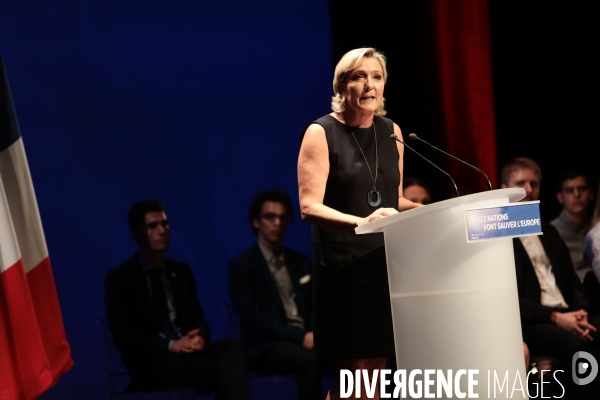 Discours de rentr¢e de marine le pen a frejus