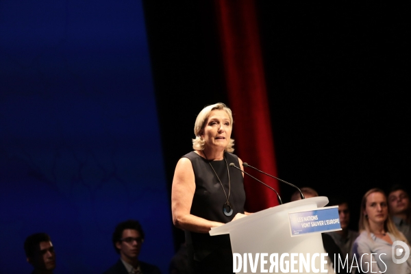 Discours de rentr¢e de marine le pen a frejus