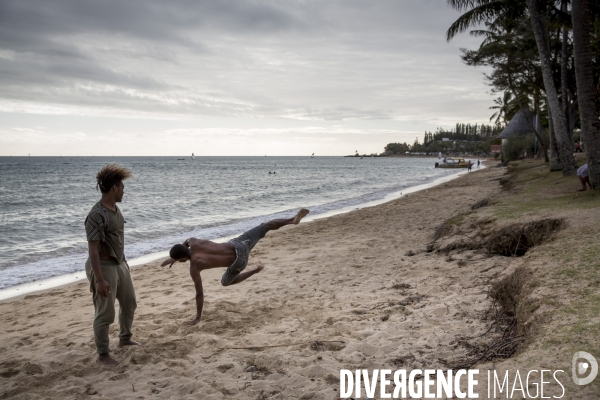 Nouvelle Calédonie, Nouméa: Une jeunesse Kanak