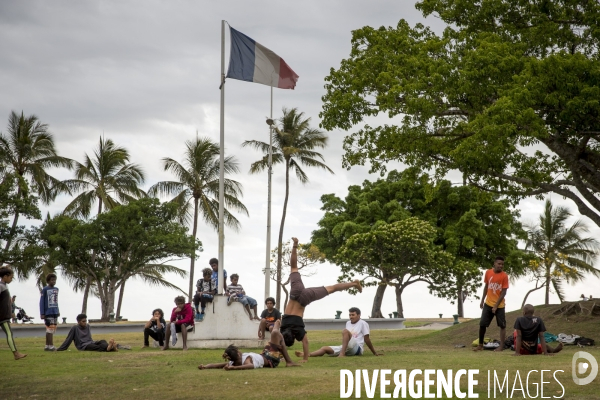 Nouvelle Calédonie, Nouméa: Une jeunesse Kanak