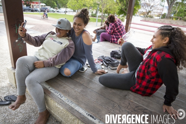 Nouvelle Calédonie, Nouméa: Une jeunesse Kanak