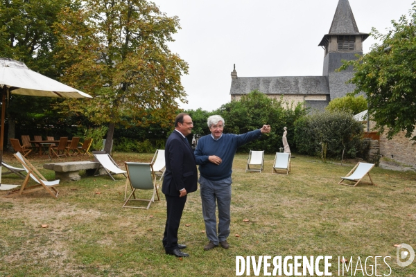 François Hollande en Corrèze