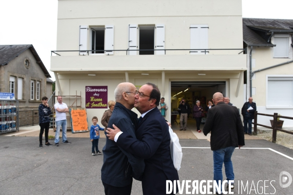 François Hollande en Corrèze