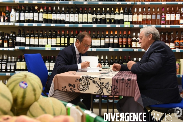 François Hollande en Corrèze