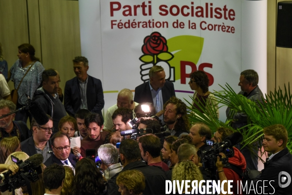 François Hollande en Corrèze