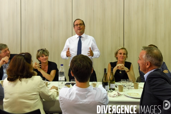 François Hollande en Corrèze