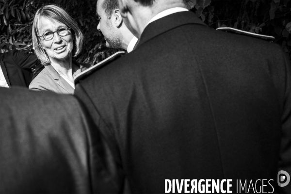 Déplacement de Françoise Nyssen dans l Eure.