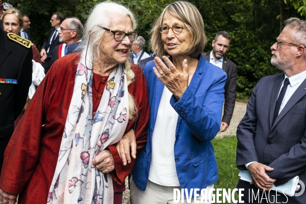 Déplacement de Françoise Nyssen dans l Eure.