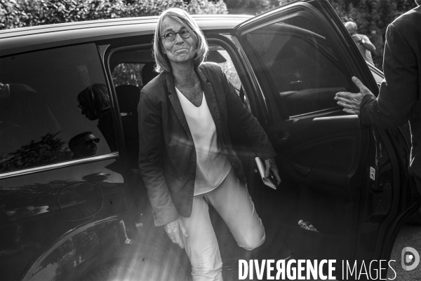 Déplacement de Françoise Nyssen dans l Eure.