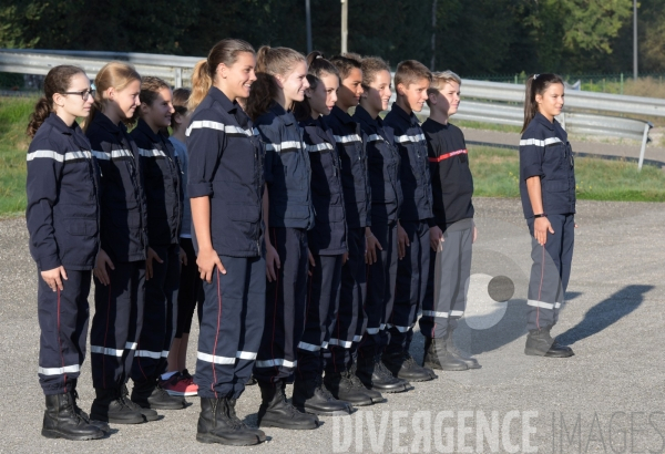 Formation des Jeunes Sapeurs Pompiers