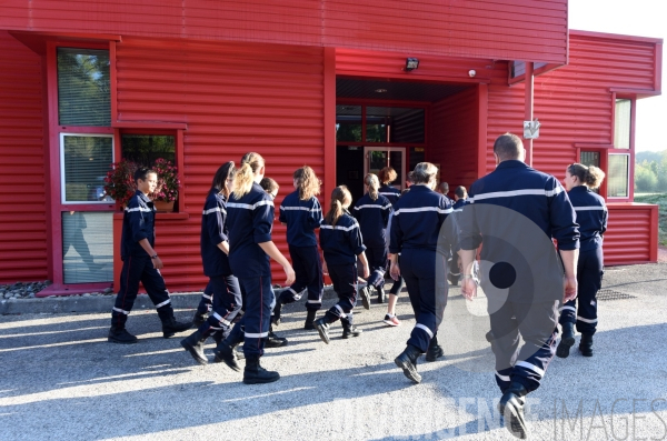 Formation des Jeunes Sapeurs Pompiers