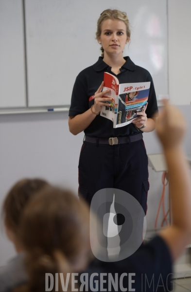 Formation des Jeunes Sapeurs Pompiers