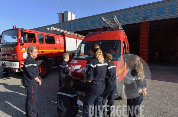 Formation des Jeunes Sapeurs Pompiers