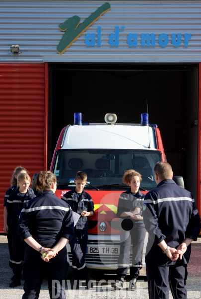 Formation des Jeunes Sapeurs Pompiers