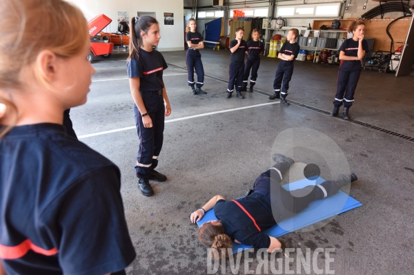 Formation des Jeunes Sapeurs Pompiers