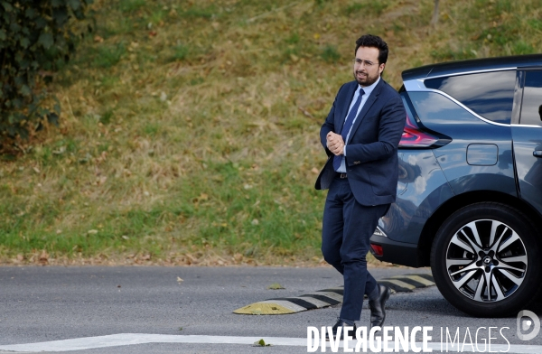 Déplacement de Florence Parly et Mounir Mahjoubi à la Direction interarmées des réseaux d infrastructure et des systèmes d information de la défense