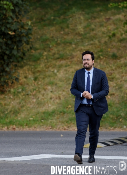 Déplacement de Florence Parly et Mounir Mahjoubi à la Direction interarmées des réseaux d infrastructure et des systèmes d information de la défense