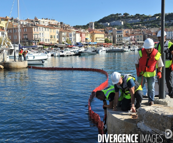 POLMAR à Cassis Bouches du Rhône