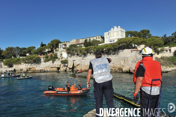 POLMAR à Cassis Bouches du Rhône